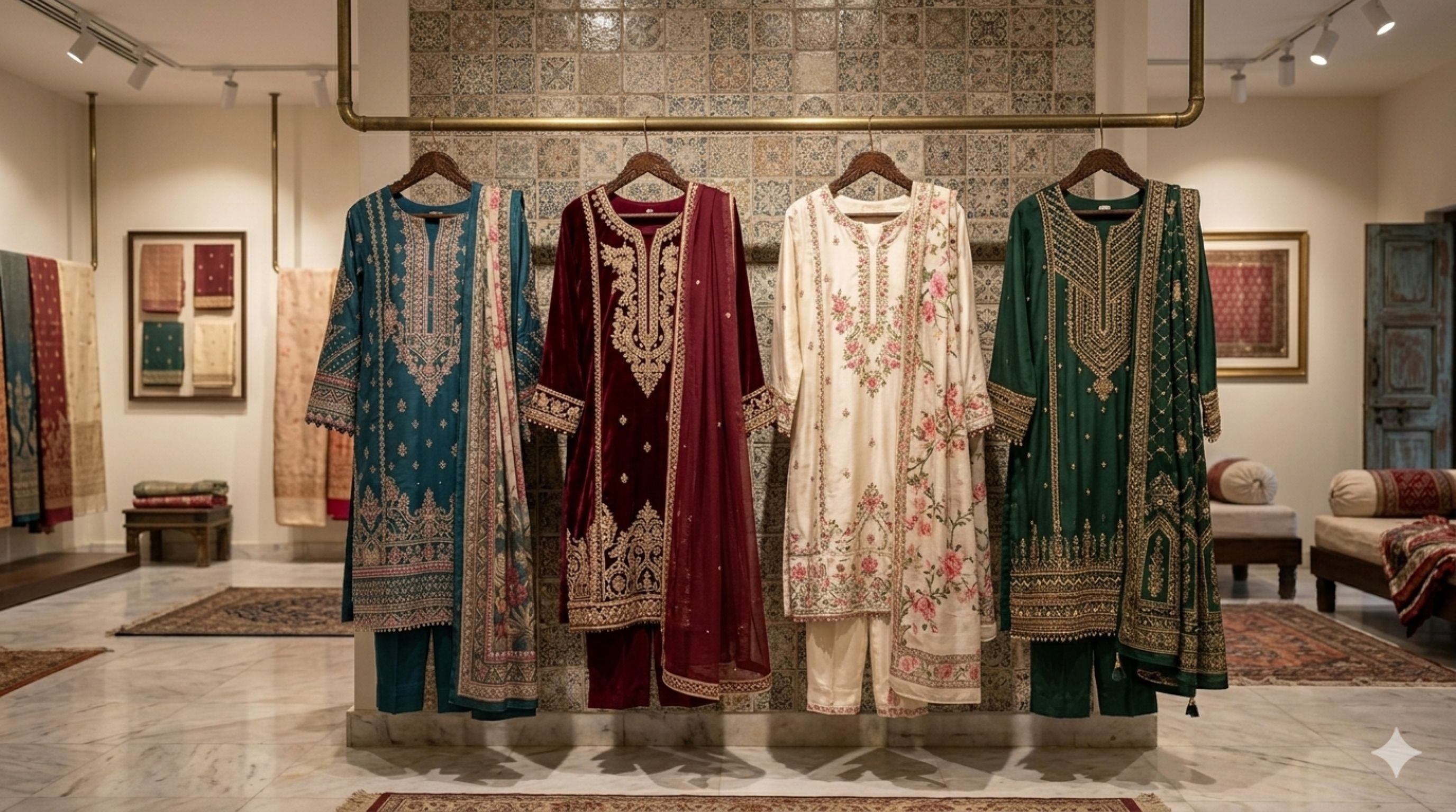Sara Khan Collections — embroidered boutique collection